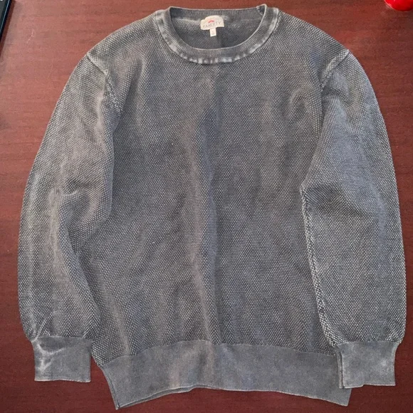 Sunwashed Crewneck Sweater - Faded Black - Picture 4 of 8